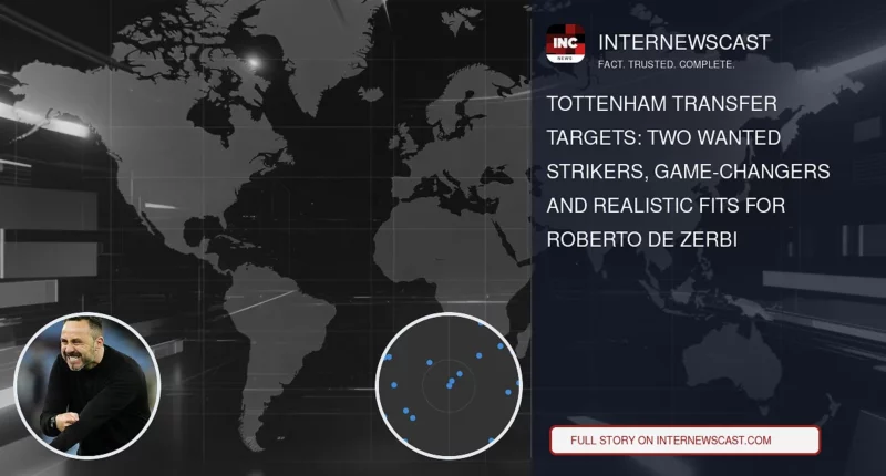 Tottenham Transfer Targets: Two Wanted Strikers, Game-Changers and Realistic Fits for Roberto De Zerbi - Internewscast Journal