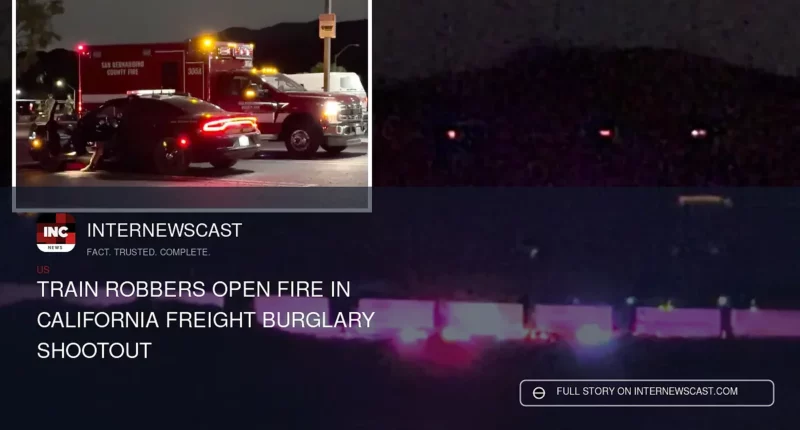 Train Robbers Open Fire in California Freight Burglary Shootout - Internewscast Journal
