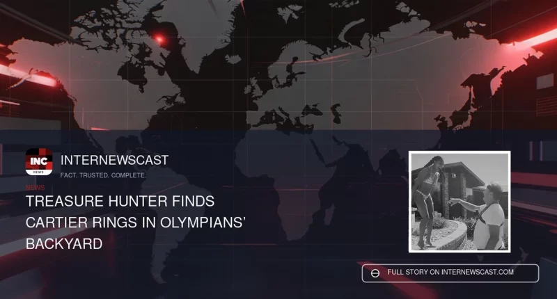 Treasure Hunter Finds Cartier Rings in Olympians’ Backyard - Internewscast Journal