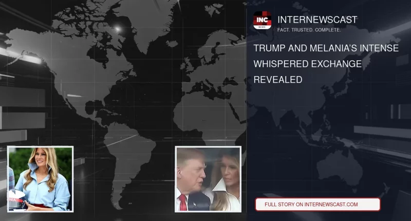Trump and Melania’s Intense Whispered Exchange Revealed - Internewscast Journal