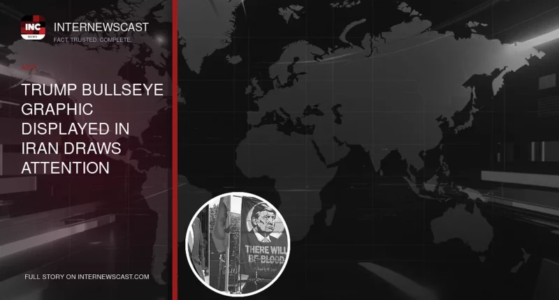 Trump Bullseye Graphic Displayed in Iran Draws Attention - Internewscast Journal