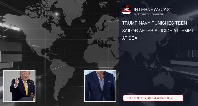 Trump Navy Punishes Teen Sailor After Suicide Attempt at Sea - Internewscast Journal