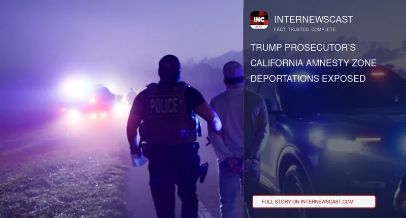 Trump Prosecutor’s California Amnesty Zone Deportations Exposed - Internewscast Journal