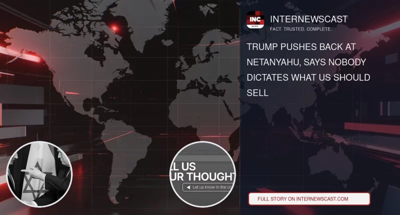 Trump Pushes Back at Netanyahu, Says Nobody Dictates What US Should Sell - Internewscast Journal
