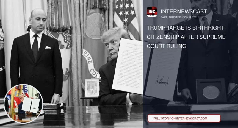 Trump Targets Birthright Citizenship After Supreme Court Ruling - Internewscast Journal