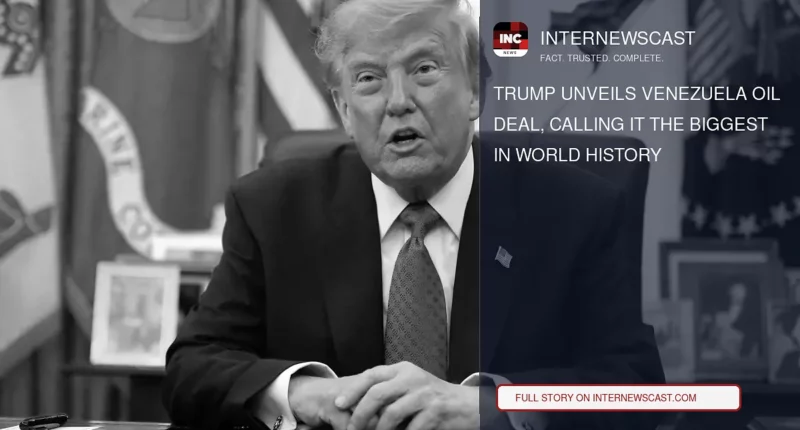 Trump Unveils Venezuela Oil Deal, Calling It the Biggest in World History - Internewscast Journal