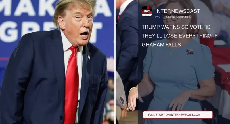 Trump Warns SC Voters They’ll Lose Everything If Graham Falls - Internewscast Journal