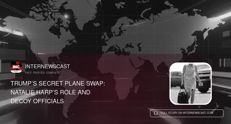 Trump’s Secret Plane Swap: Natalie Harp’s Role and Decoy Officials - Internewscast Journal