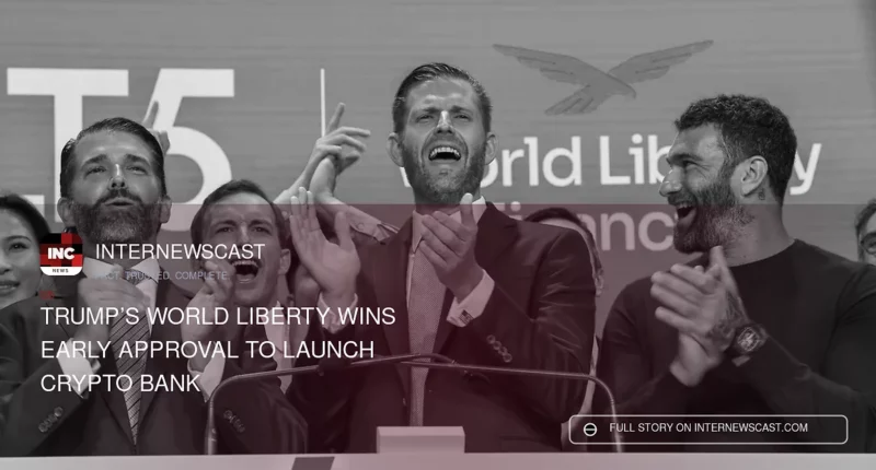 Trump’s World Liberty Wins Early Approval to Launch Crypto Bank - Internewscast Journal