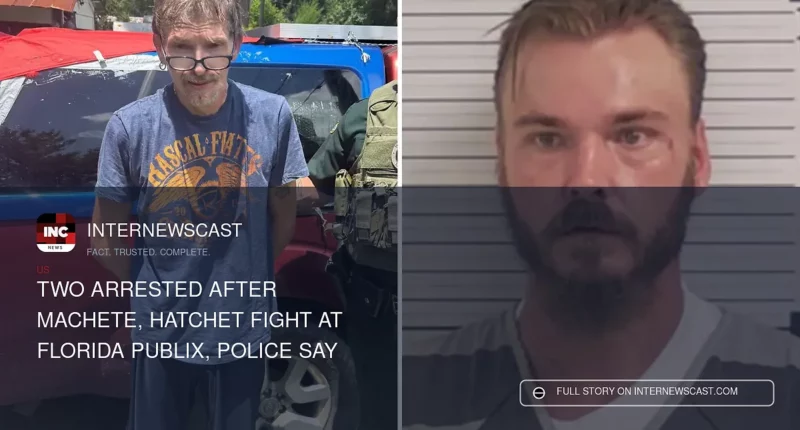 Two Arrested After Machete, Hatchet Fight at Florida Publix, Police Say - Internewscast Journal