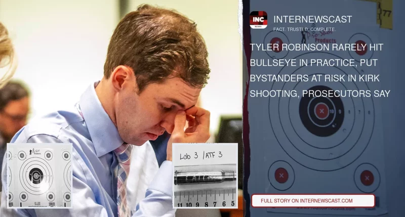 Tyler Robinson Rarely Hit Bullseye in Practice, Put Bystanders at Risk in Kirk Shooting, Prosecutors Say - Internewscast Journal