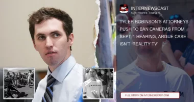 Tyler Robinson’s Attorneys Push to Ban Cameras From Sept. 1 Hearing, Argue Case Isn’t ‘Reality TV’ - Internewscast Journal