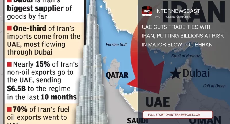 UAE Cuts Trade Ties With Iran, Putting Billions at Risk in Major Blow to Tehran - Internewscast Journal