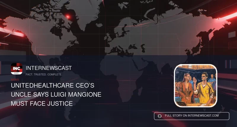 UnitedHealthcare CEO’s Uncle Says Luigi Mangione Must Face Justice - Internewscast Journal