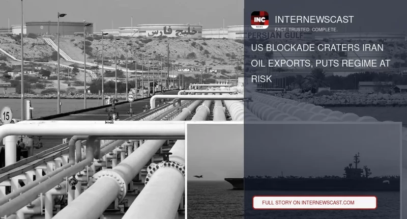US Blockade Craters Iran Oil Exports, Puts Regime at Risk - Internewscast Journal