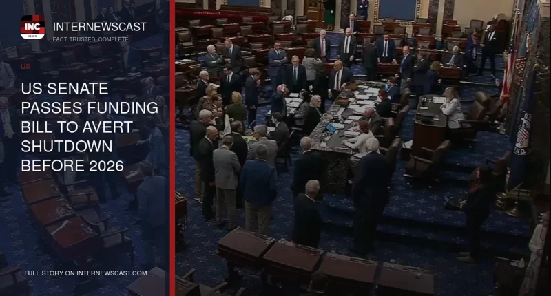 US Senate Passes Funding Bill to Avert Shutdown Before 2026 Midterms - Internewscast Journal
