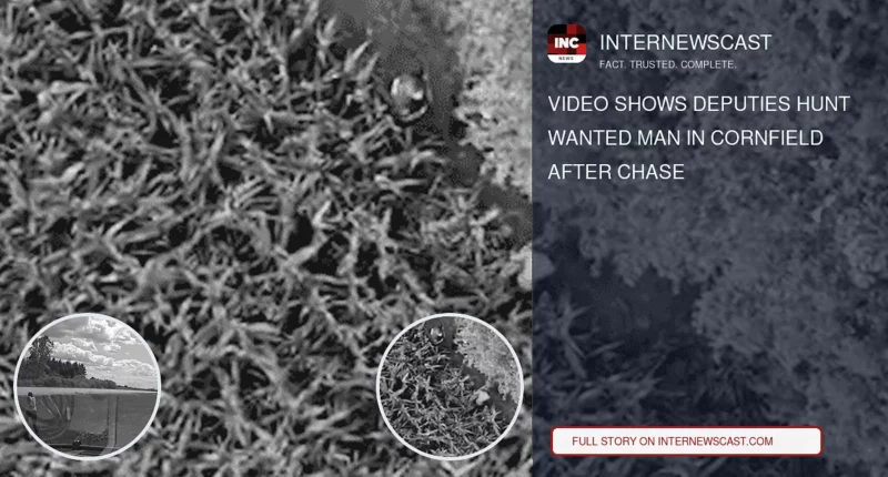 Video Shows Deputies Hunt Wanted Man in Cornfield After Chase - Internewscast Journal