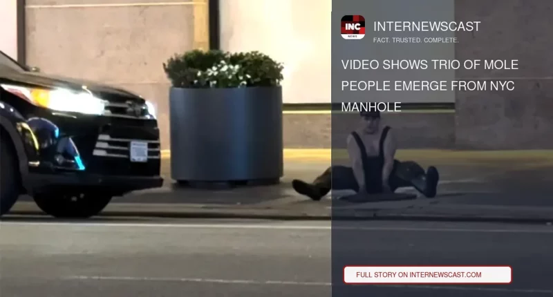 Video Shows Trio of Mole People Emerge From NYC Manhole - Internewscast Journal