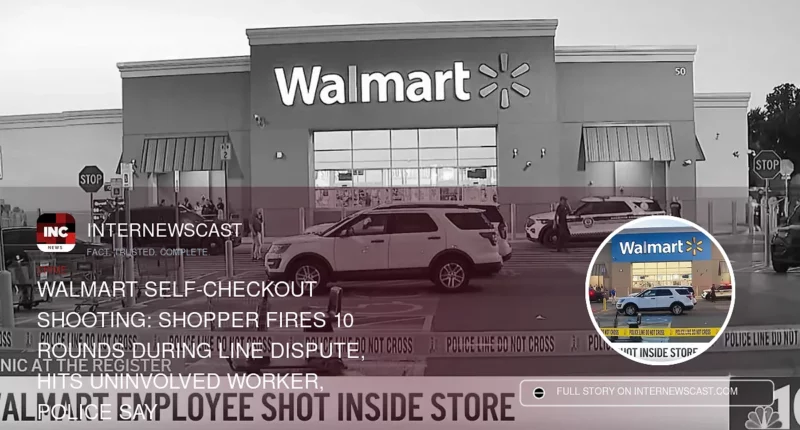Walmart Self-Checkout Shooting: Shopper Fires 10 Rounds During Line Dispute, Hits Uninvolved Worker, Police Say - Internewscast Journal