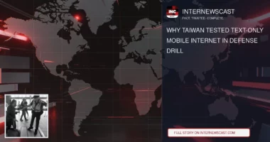 Why Taiwan Tested Text-Only Mobile Internet in Defense Drill - Internewscast Journal
