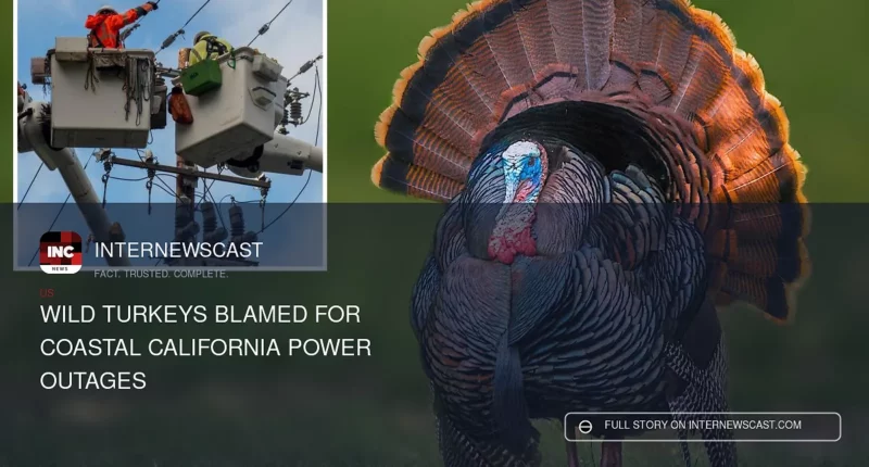 Wild Turkeys Blamed for Coastal California Power Outages - Internewscast Journal