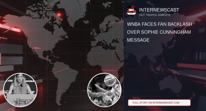 WNBA Faces Fan Backlash Over Sophie Cunningham Message - Internewscast Journal