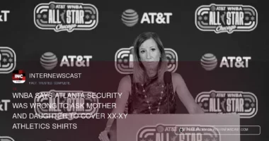 WNBA Says Atlanta Security Was Wrong to Ask Mother and Daughter to Cover XX-XY Athletics Shirts - Internewscast Journal