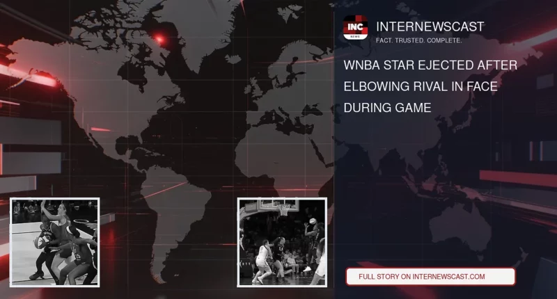 WNBA Star Ejected After Elbowing Rival in Face During Game - Internewscast Journal