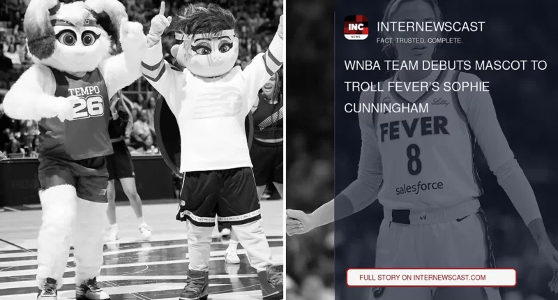 WNBA Team Debuts Mascot to Troll Fever’s Sophie Cunningham - Internewscast Journal