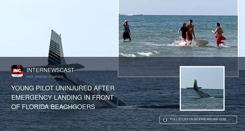 Young Pilot Uninjured After Emergency Landing in Front of Florida Beachgoers - Internewscast Journal