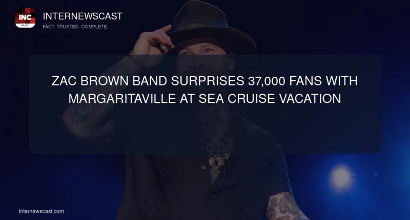Zac Brown Band Surprises 37,000 Fans With Margaritaville at Sea Cruise Vacation - Internewscast Journal