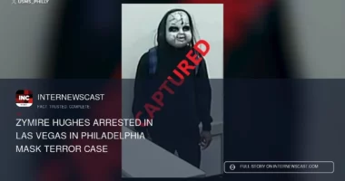 Zymire Hughes Arrested in Las Vegas in Philadelphia Mask Terror Case - Internewscast Journal