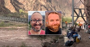2 Grand Canyon flooding victims photographed on hiking trip in days before deaths