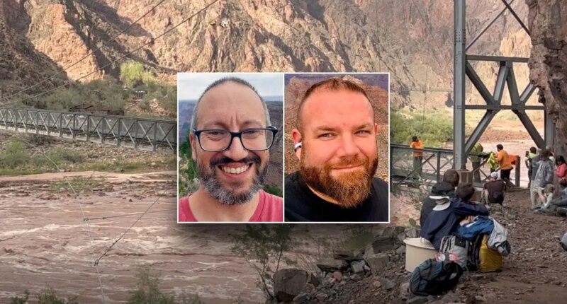 2 Grand Canyon flooding victims photographed on hiking trip in days before deaths