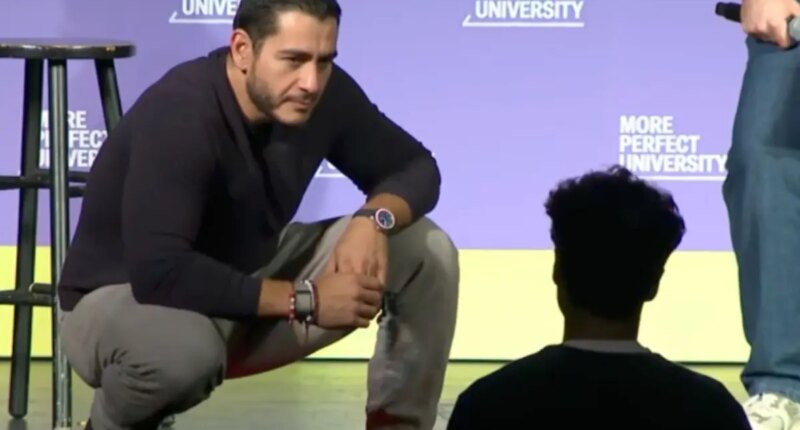 Abdul El-Sayed confronted by Michigan student over Iran stance in tense exchange