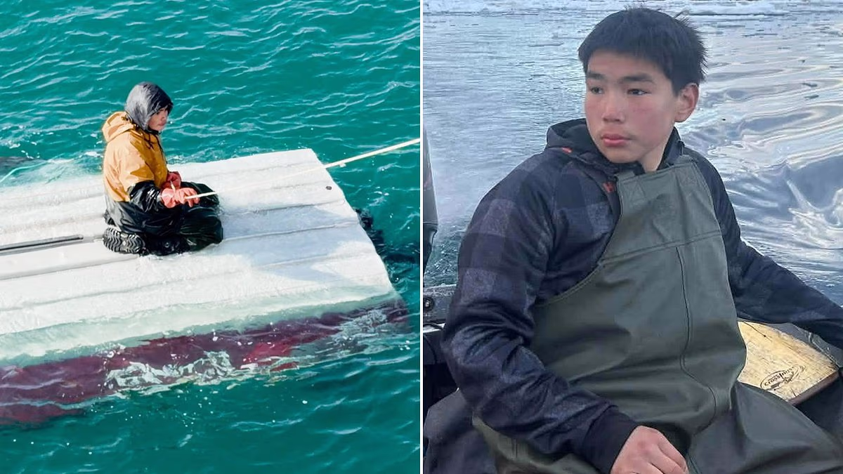 Alaska teen, 15, found alive at sea as brother and cousin found dead