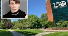 Alleged peeping tom caught hiding in ceiling of college women's soccer locker room