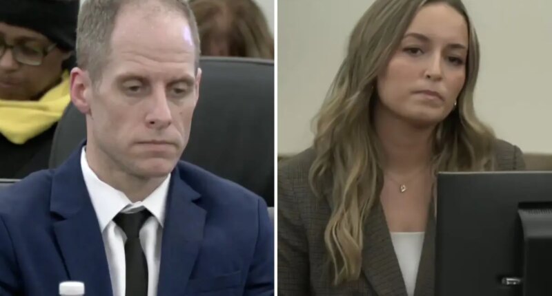 'American Idol' alum Caleb Flynn's cringey love songs for mistress played at his murder trial -- as victim's relatives hold back laughter