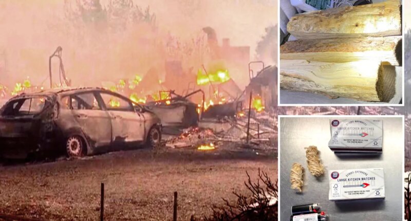 Arson suspect arrested near Reno after 200,000-acre wildfire