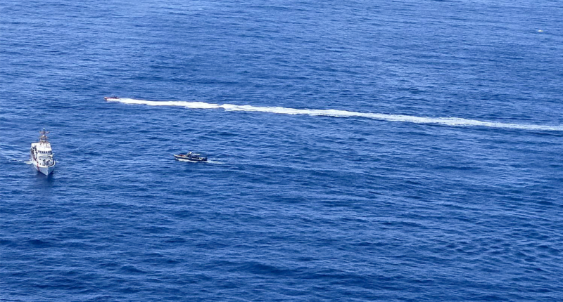 At least 40 rescued, 2 dead as boat capsizes after machete fight near Puerto Rico