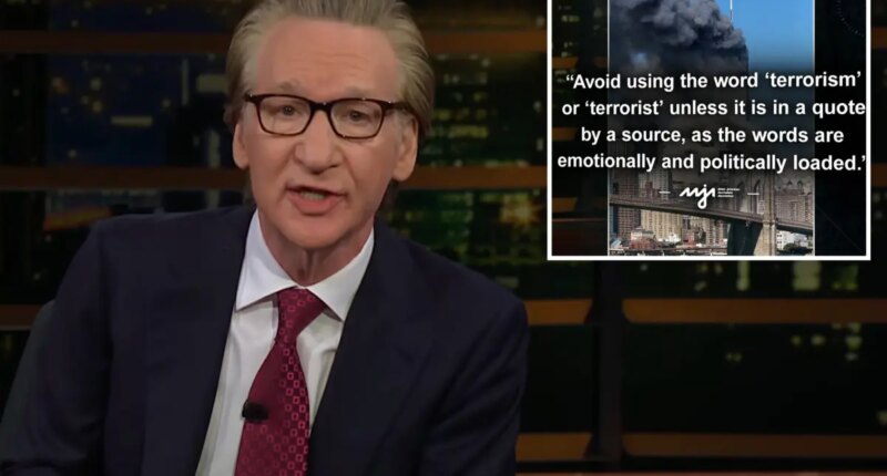 Bill Maher rips media for weak stance on 'terrorism' label on 9/11 anniversary