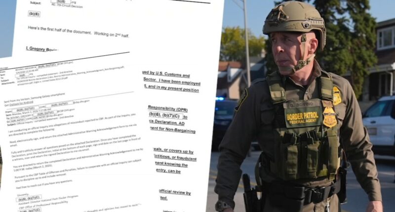 Border Patrol Commander Gregory Bovino inquiry: Leader of Chicago immigration op 'Midway Blitz' says he was 'forced to leave'
