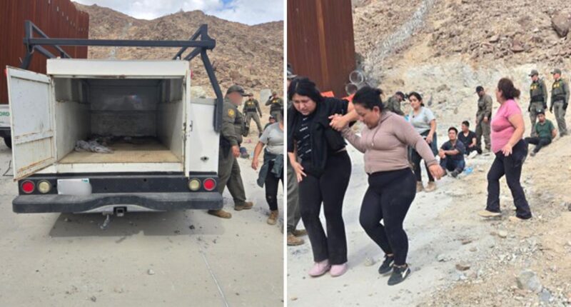 Border Patrol discovers 31 migrants in truck near US-Mexico border