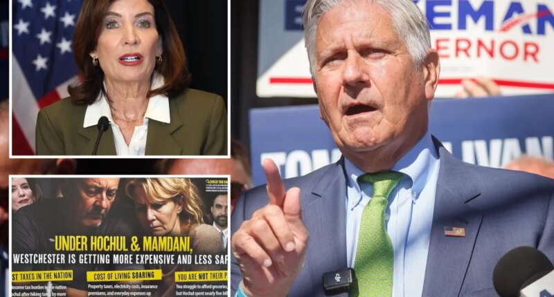 Bruce Blakeman ties Hochul to Mamdani in mailers targeting voters outside NYC
