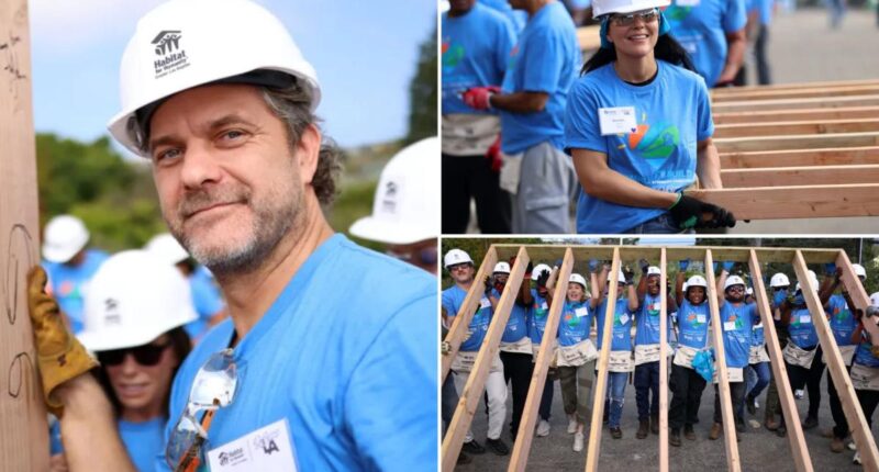 Celebs, FOX volunteers team up with Habitat for Humanity to help Palisades Fire families rebuild