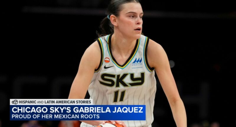 Chicago Sky rookie Gabriela Jaquez embraces her Mexican American roots; brother Jaime plays for Milwaukee Bucks