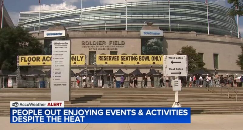 Chicago weather forecast: Extreme Heat Warning in effect for part of Cook County; CPS adjusts outdoor activities