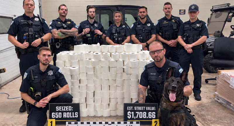 Cops flush homecoming prank plans after seizing 650 toilet paper rolls in ‘Operation Clean Sweep’