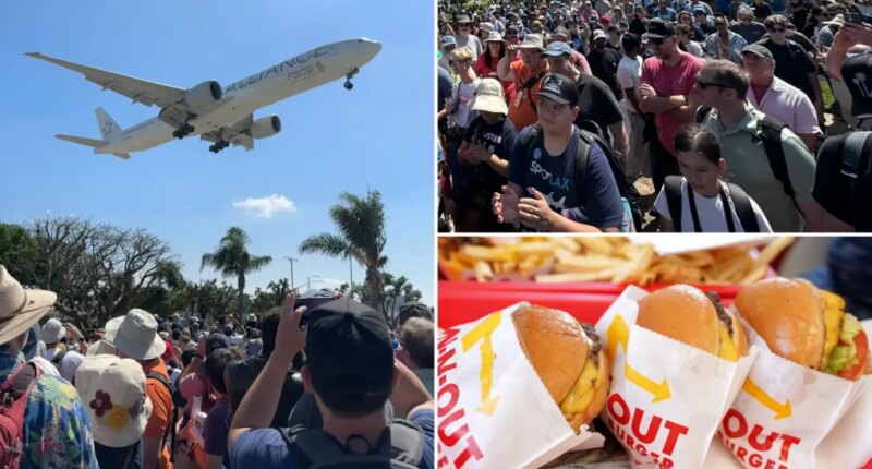 Cranky Dorkfest at LAX draws plane spotters, aviation fans and In-N-Out lovers