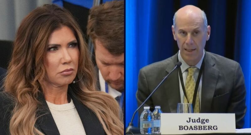 Kristi Noem, James Boasberg